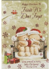 Happy Christmas To Friends We Don't Forget